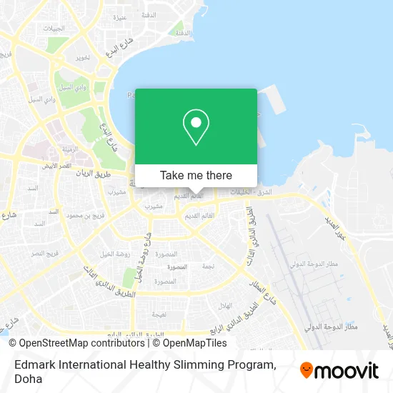 Edmark International Healthy Slimming Program map