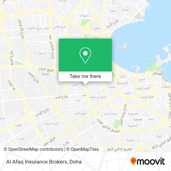 Al Afaq Insurance Brokers map
