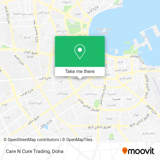 Care N Cure Trading map