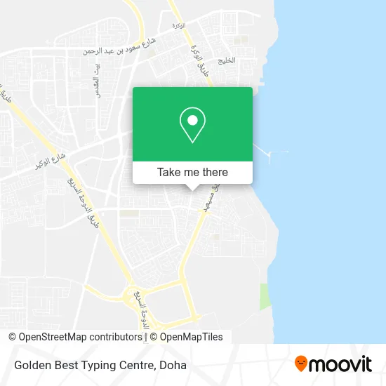 Golden Best Typing Centre map