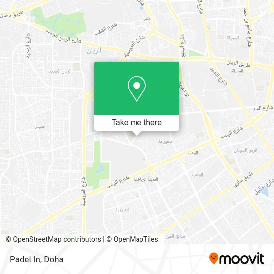 Padel In map