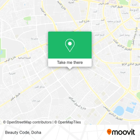Beauty Code map