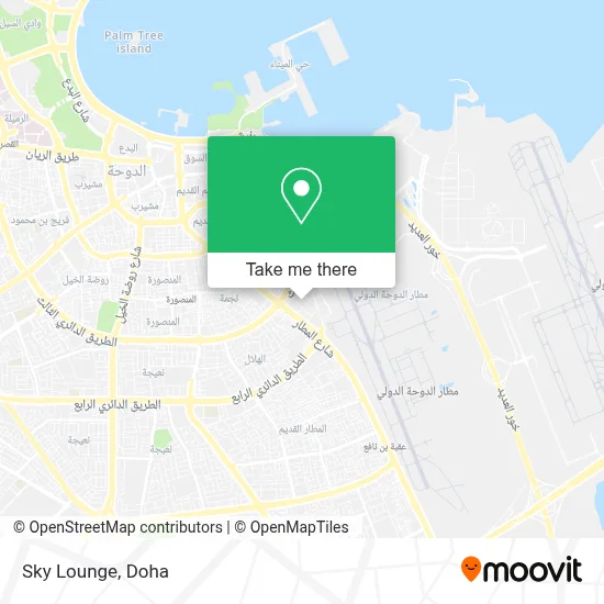 Sky Lounge map