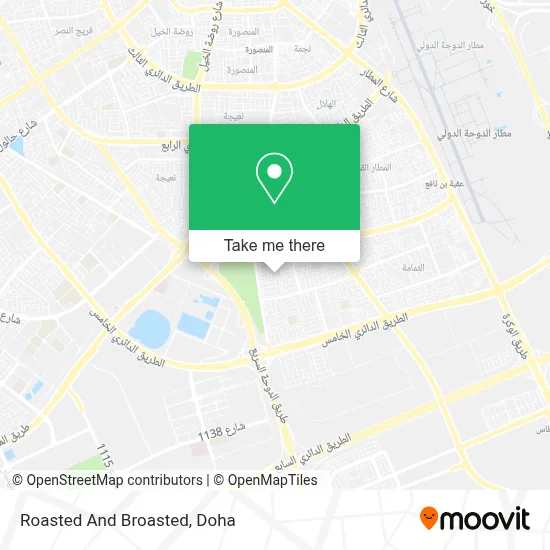 Roasted And Broasted map