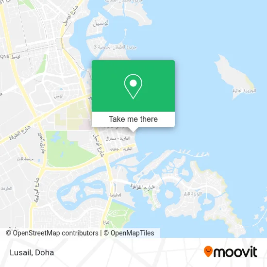Lusail map