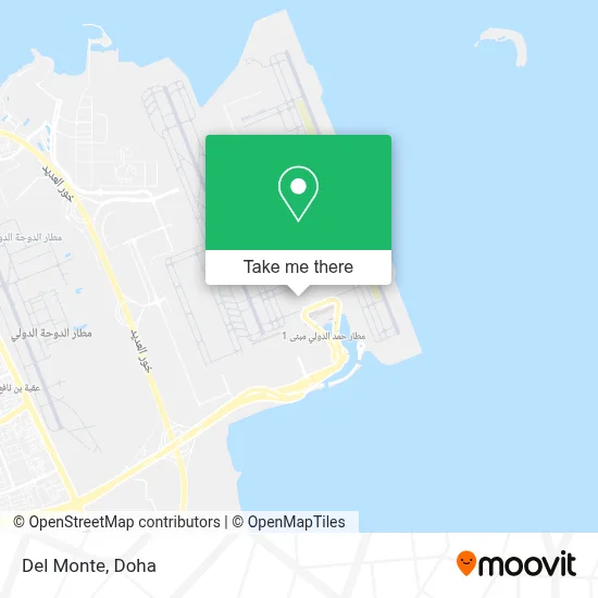 Del Monte map