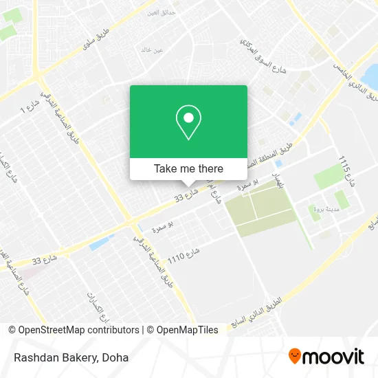 Rashdan Bakery map