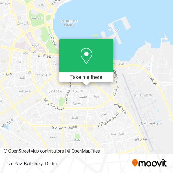 La Paz Batchoy map
