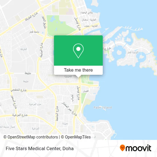 Five Stars Medical Center map