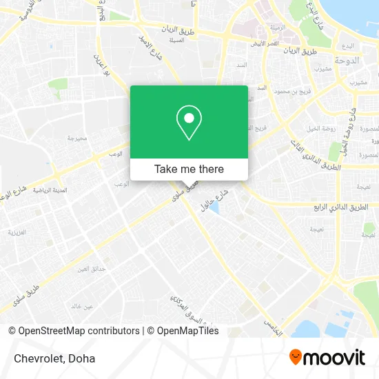 Chevrolet map