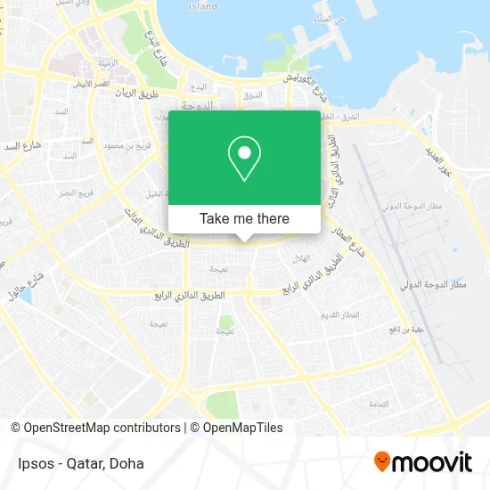 Ipsos - Qatar map