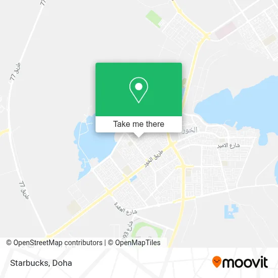 Starbucks map