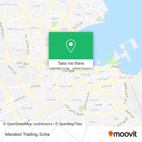 Marakez Trading map