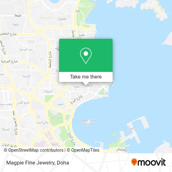 Magpie Fine Jewelry map