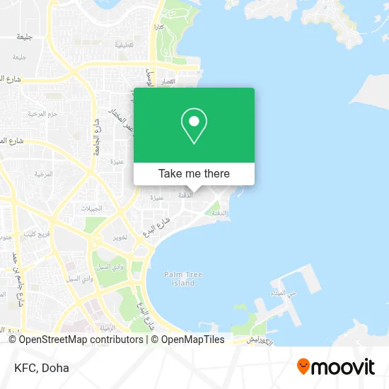 KFC map