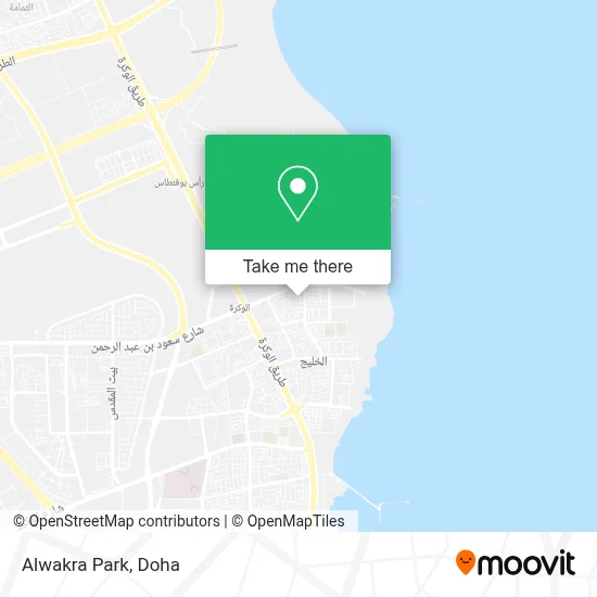 Alwakra Park map