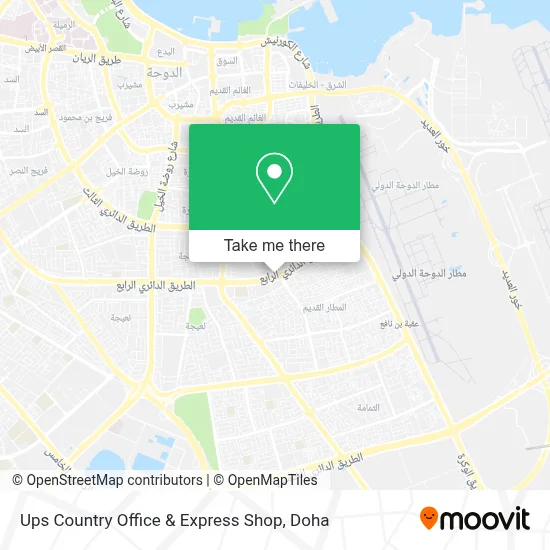 Ups Country Office & Express Shop map