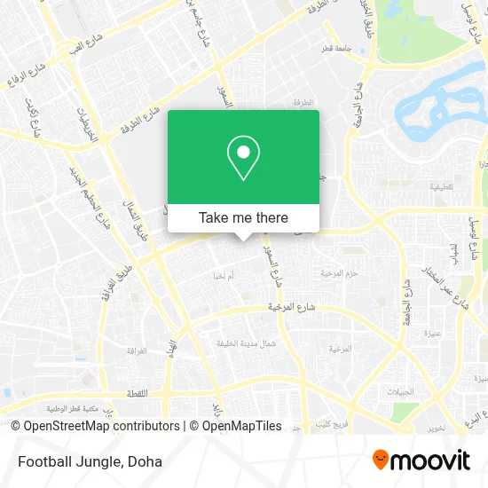 Football Jungle map