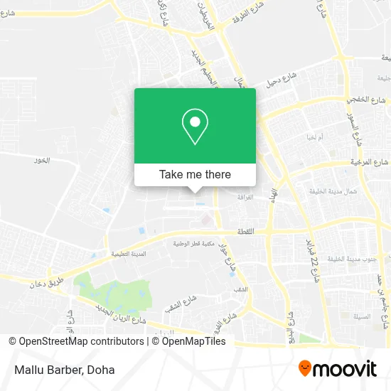 Mallu Barber map