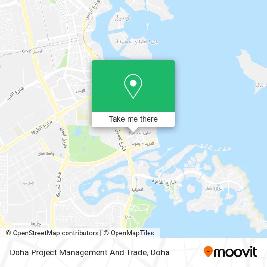 Doha Project Management And Trade map