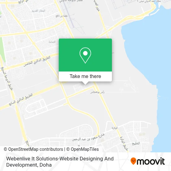 Webenlive It Solutions-Website Designing And Development map