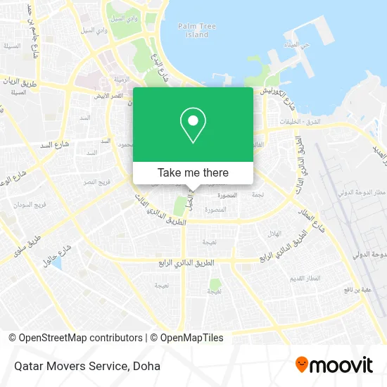 Qatar Movers Service map