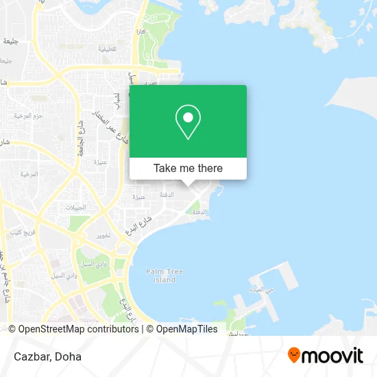 Cazbar map
