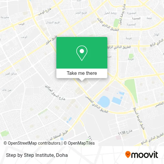 Step by Step Institute map