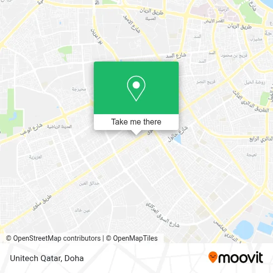 Unitech Qatar map