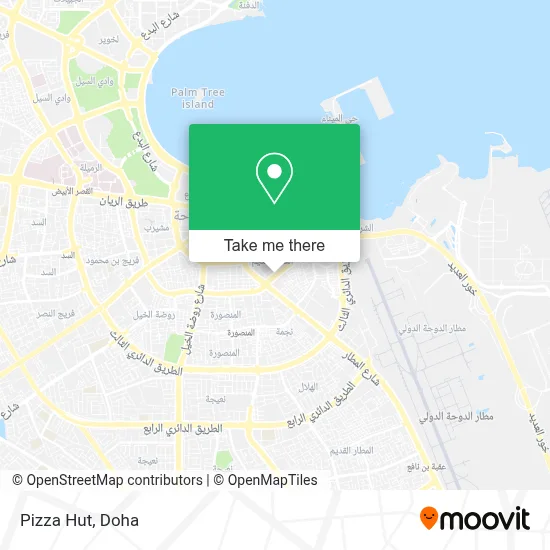 Pizza Hut map