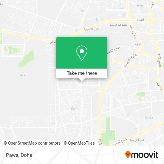 Paws map