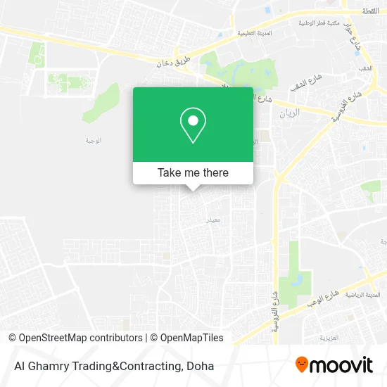 Al Ghamry Trading&Contracting map
