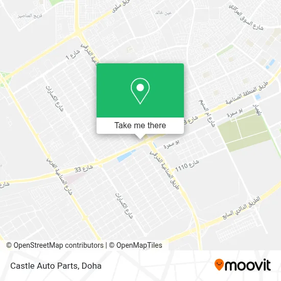 Castle Auto Parts map