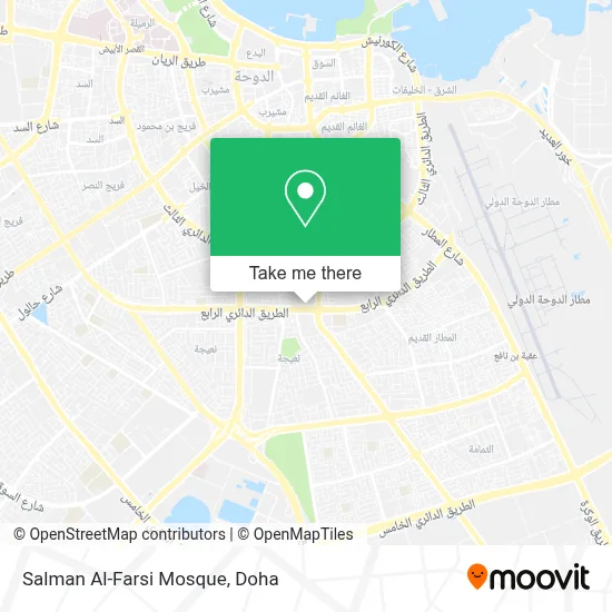 Salman Al-Farsi Mosque map