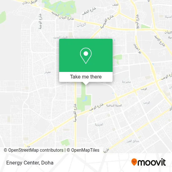 Energy Center map