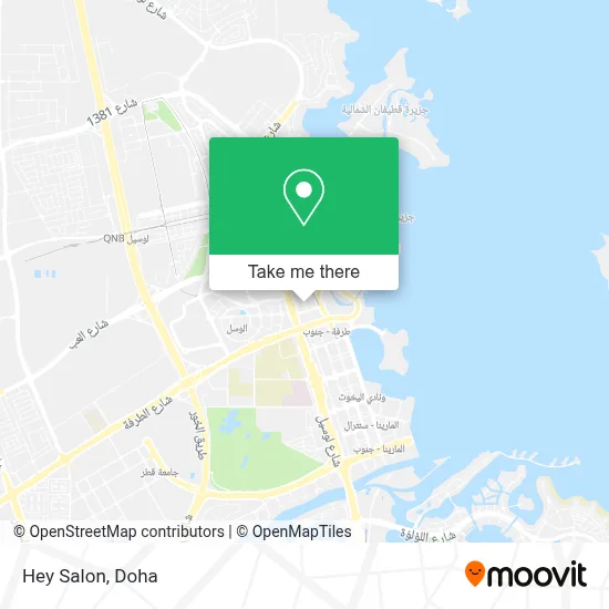 Hey Salon map