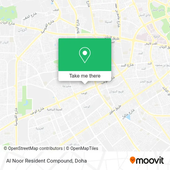 Al Noor Resident Compound map