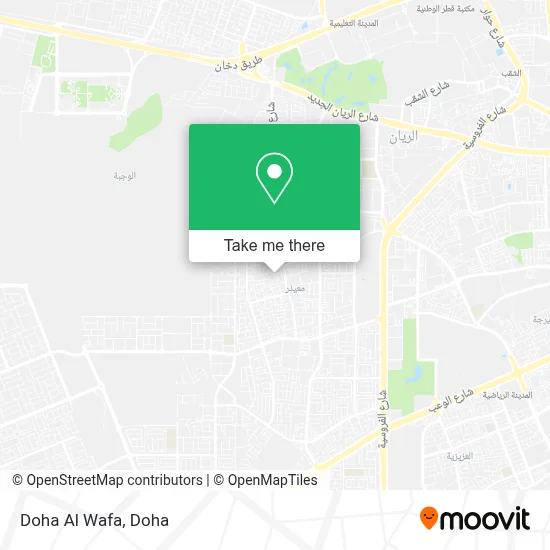Doha Al Wafa map