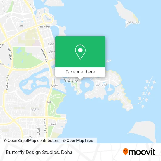 Butterfly Design Studios map