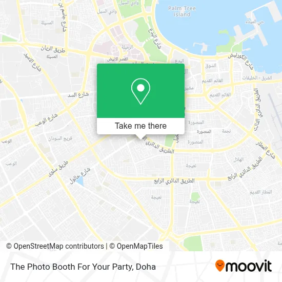 The Photo Booth For Your Party map