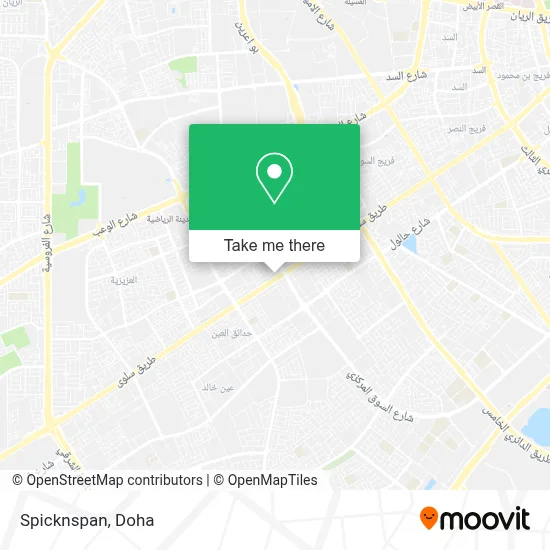 Spicknspan map