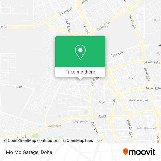 Mo Mo Garage map