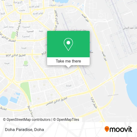 Doha Paradise map