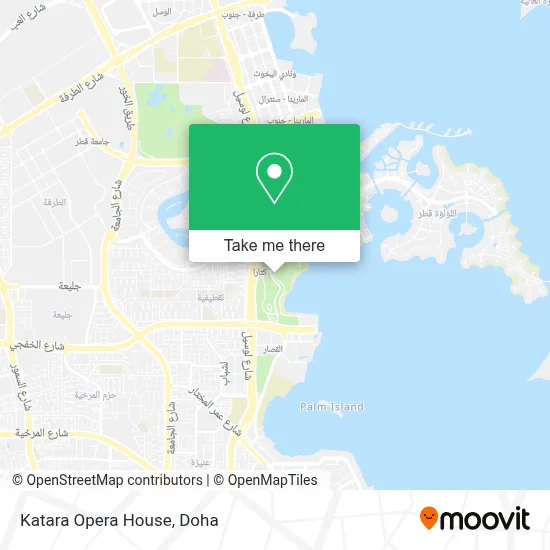 Katara Opera House map