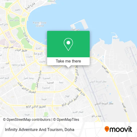 Infinity Adventure And Tourism map