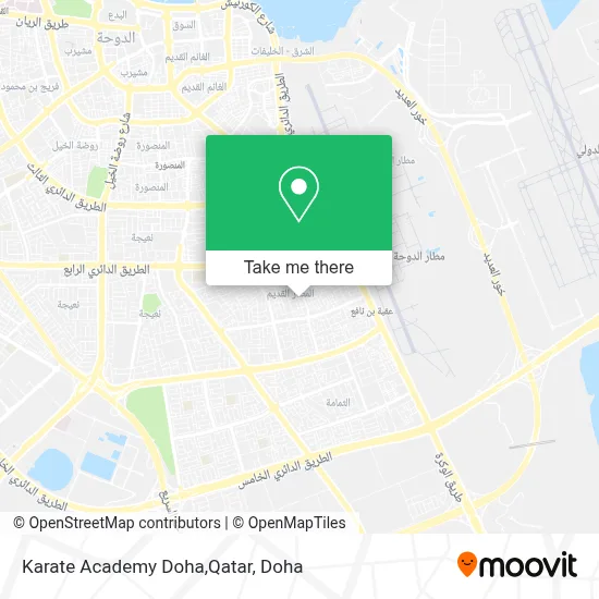 Karate Academy Doha,Qatar map
