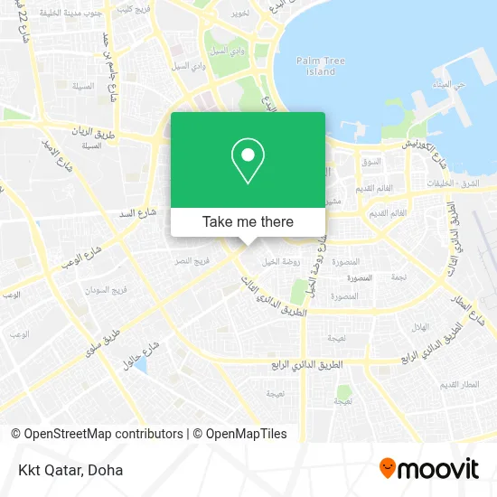 Kkt Qatar map