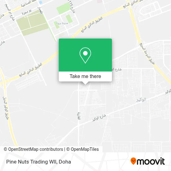 Pine Nuts Trading Wll map