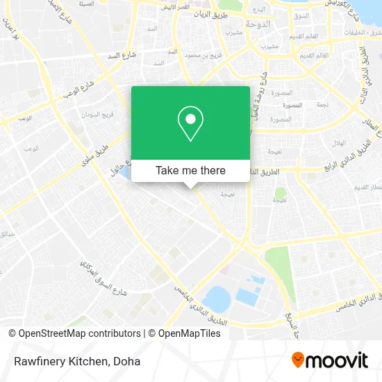 Rawfinery Kitchen map