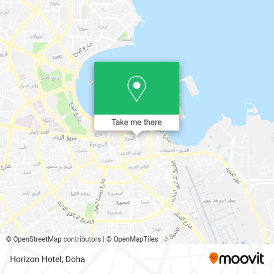 Horizon Hotel map